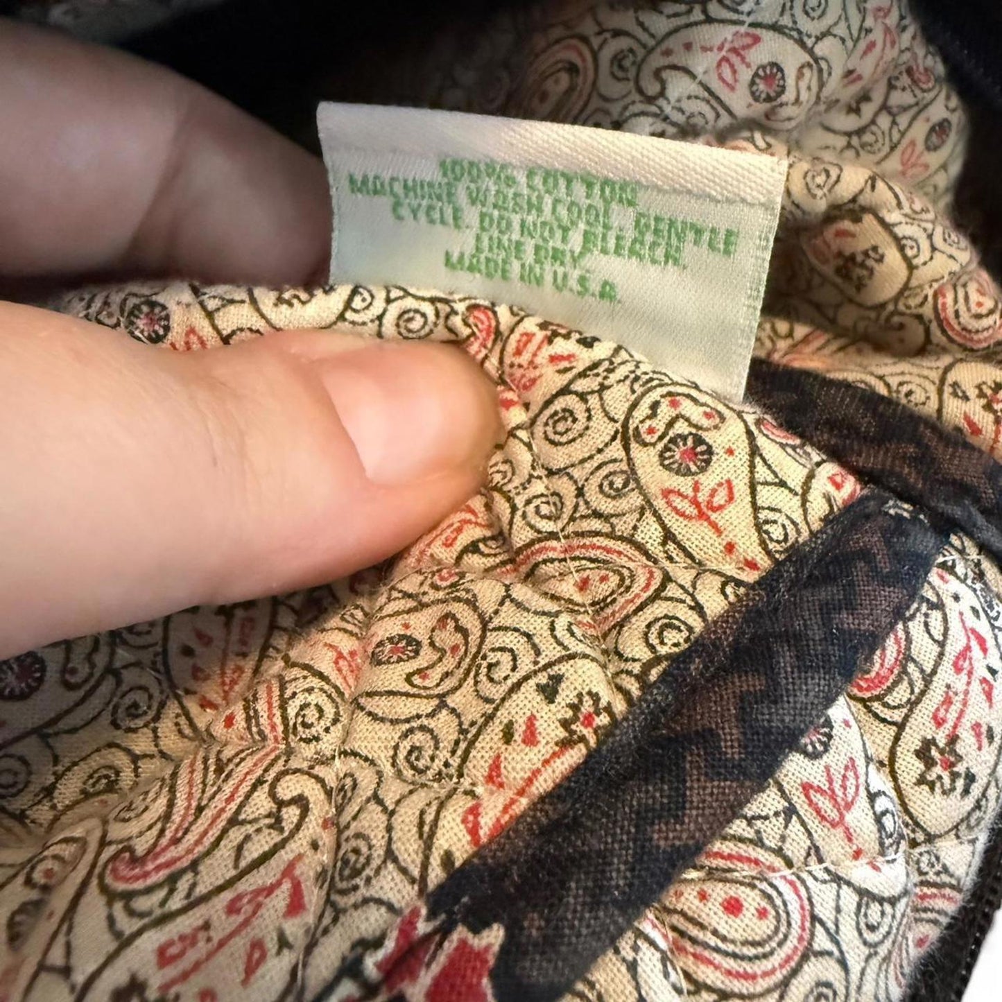 Vera Bradley Lucy Villager in Houndstooth