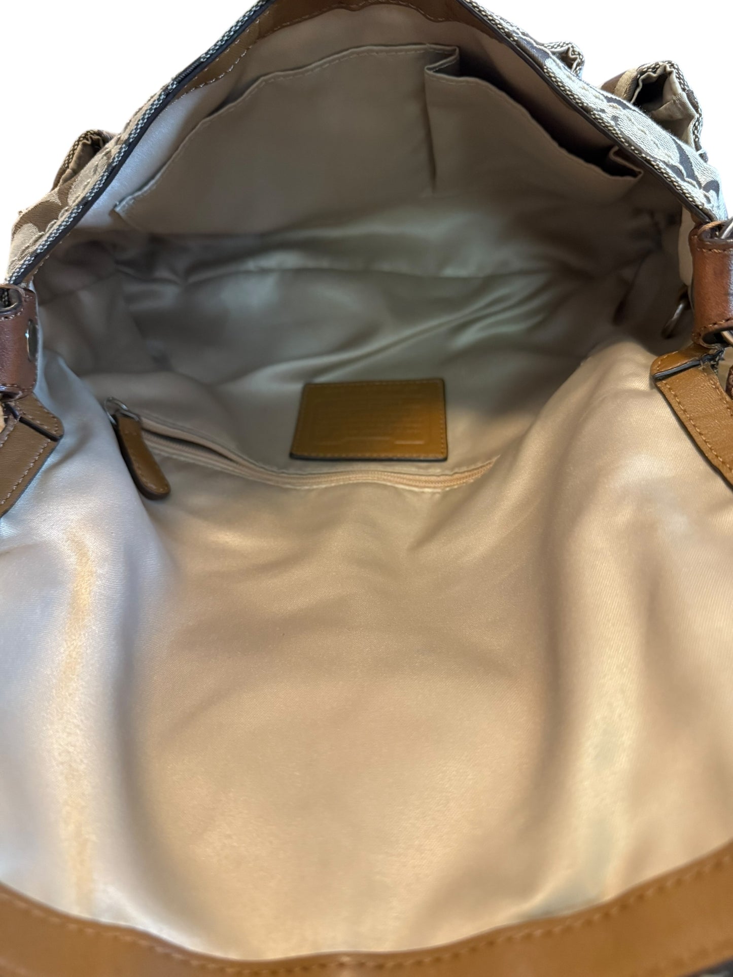 Coach SoHo Signature Buckle Flap Shoulder Bag