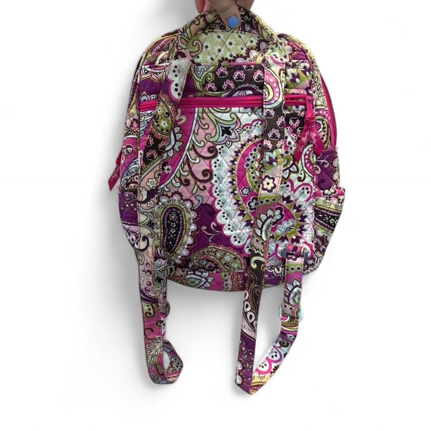 🎒 Vera Bradley Backpack – Very Berry Paisley