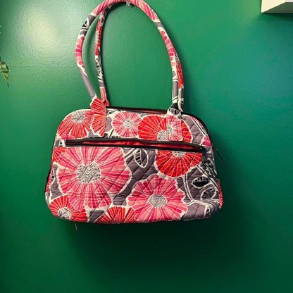 Vera Bradley Satchel in Cherry Blossom