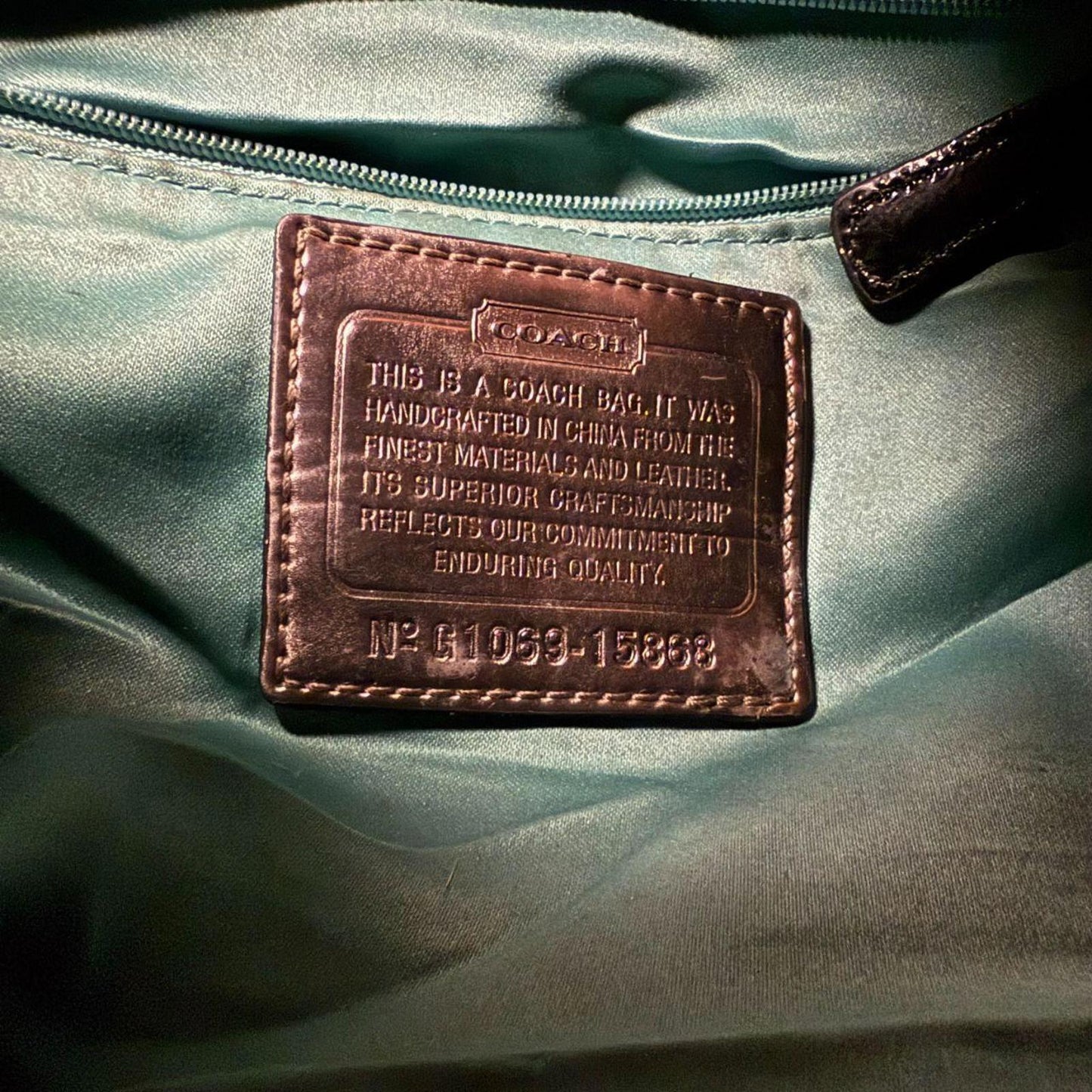 Coach Poppy Patent Leather No G1069-15868