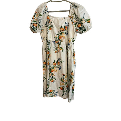 Time and Tru Orange Blossom Dress