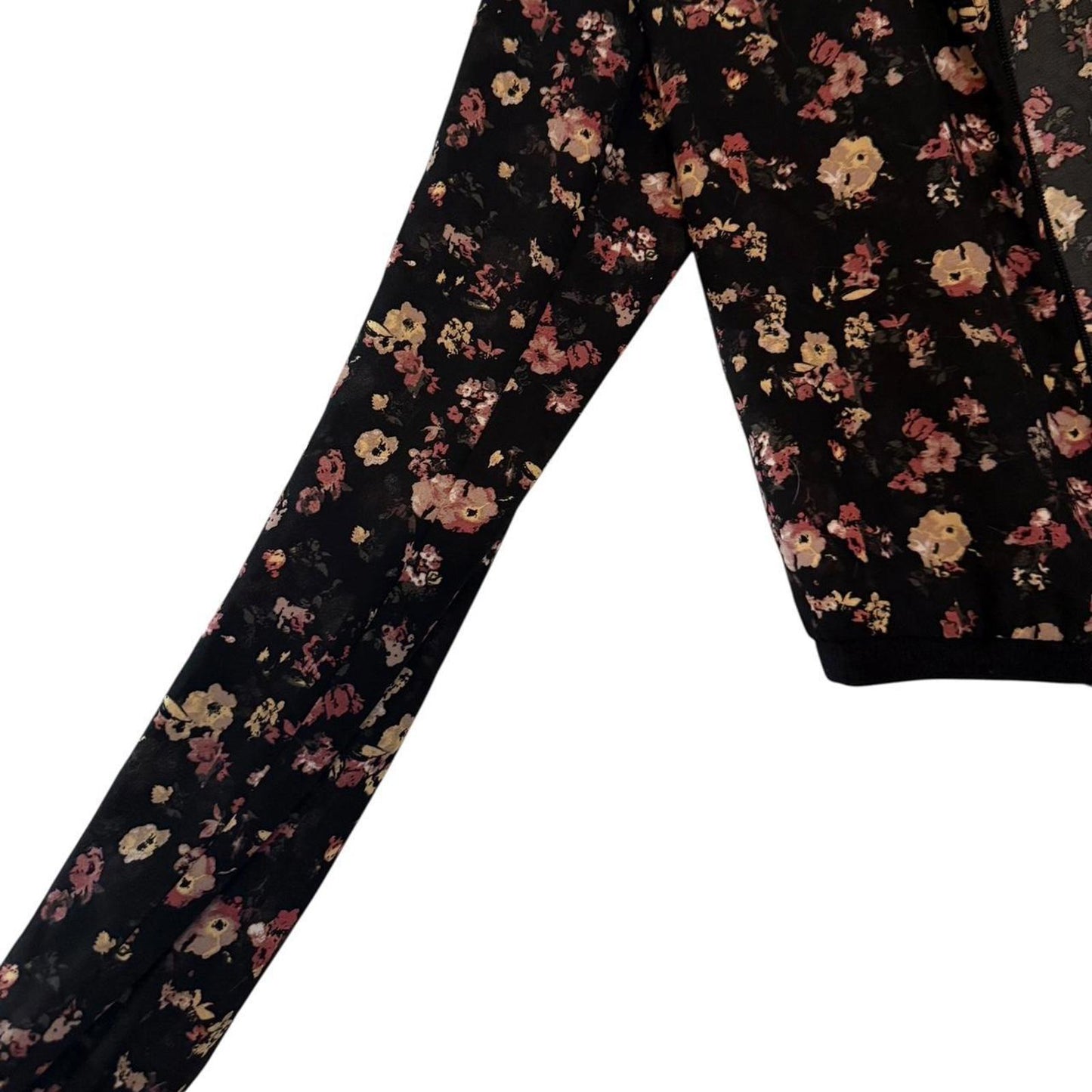 2010s Maurices Floral Bomber Jacket 🌸