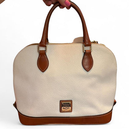Dooney & Bourke Pebble Grain Zip Satchel