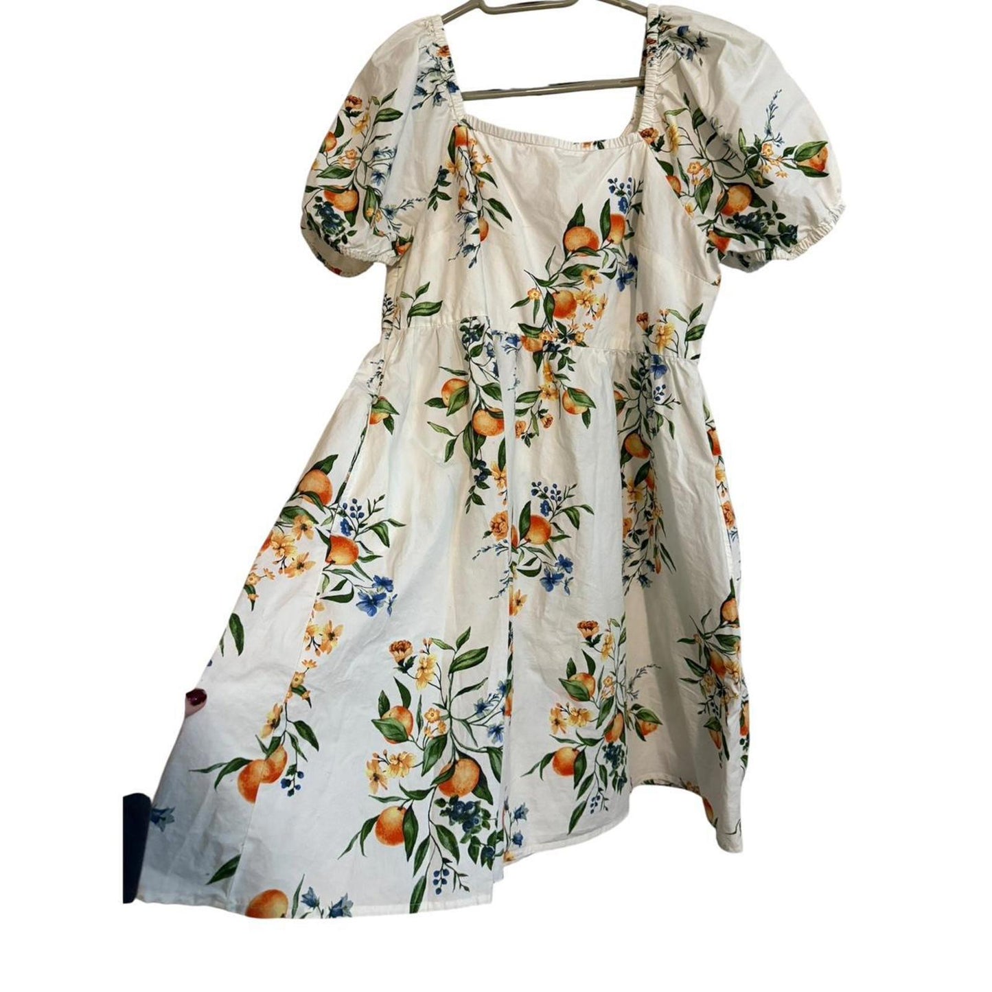 Time and Tru Orange Blossom Dress