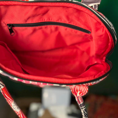 Vera Bradley Satchel in Cherry Blossom