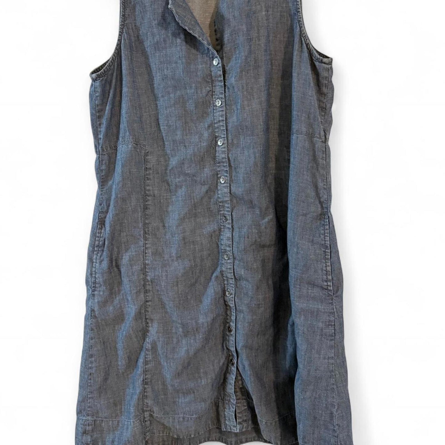 J. Jill Sleeveless Denim Dress