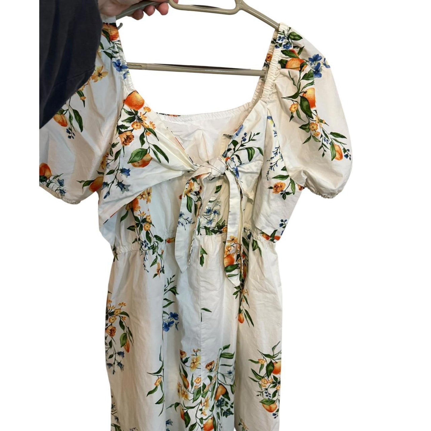 Time and Tru Orange Blossom Dress