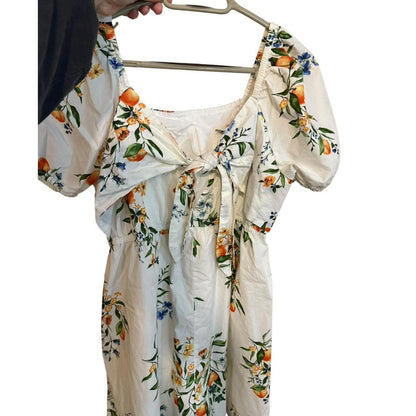 Time and Tru Orange Blossom Dress