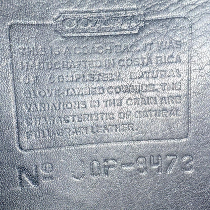 Coach, Slim Crossbody Flap, 1990, made in Costa Rica