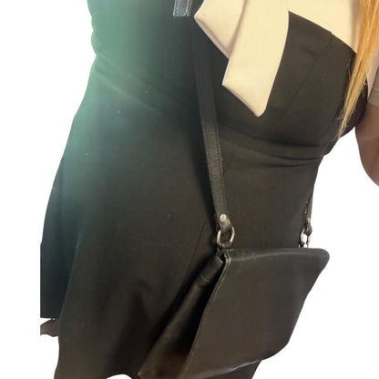 Coach, Slim Crossbody Flap, 1990, made in Costa Rica