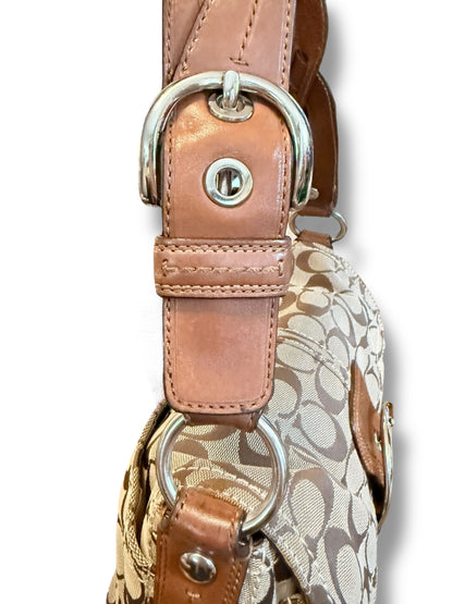 Coach SoHo Signature Buckle Flap Shoulder Bag