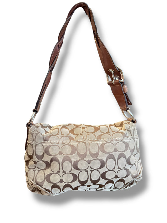 Coach SoHo Signature Buckle Flap Shoulder Bag