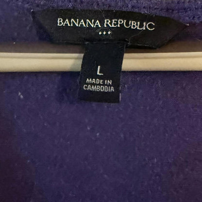 2010s Banana Republic Draped Surplice Top 💜