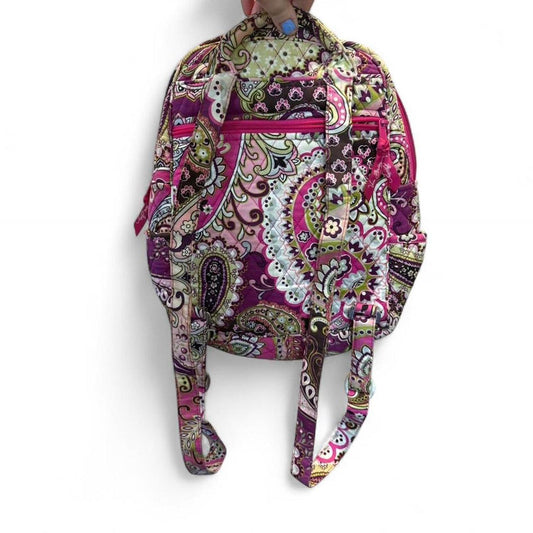 🎒 Vera Bradley Backpack – Very Berry Paisley